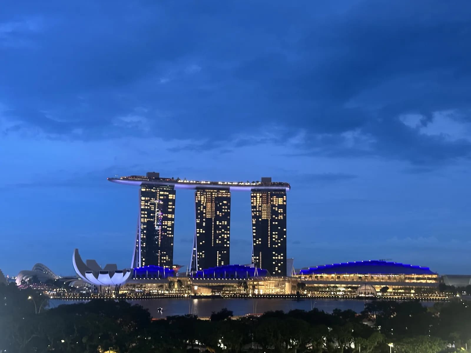 Singapore · Marina night